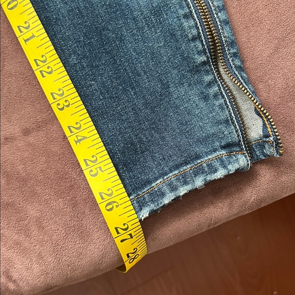 Guess vintage Denim Blue‎ Women's denim jumpsuit size 8 - Picture 9 of 14